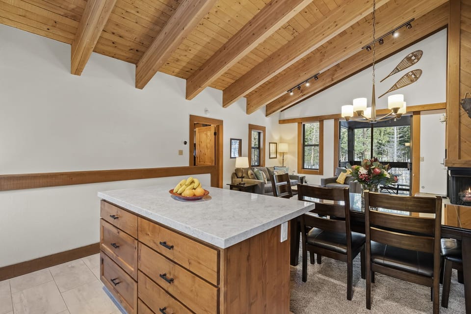 Open Floor Plan at Creekside Getaway at Northstar
