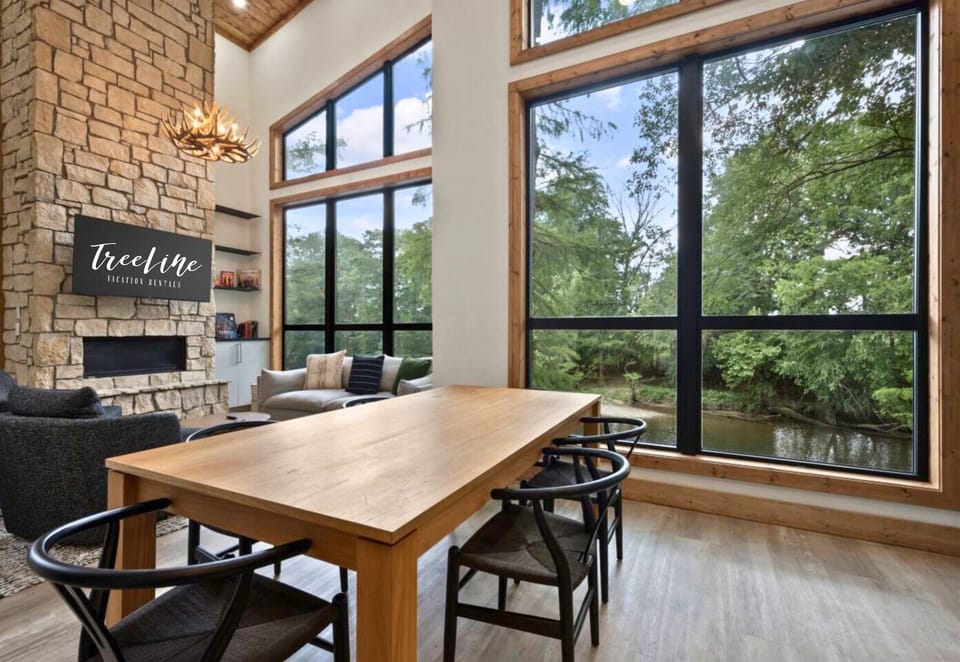 Relax with stunning views from the living and dining areas.