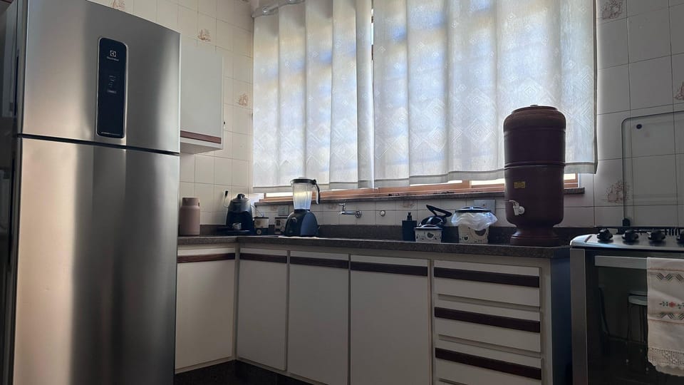 Villa | Private kitchen | Fridge, microwave, cookware/dishes/utensils, freezer