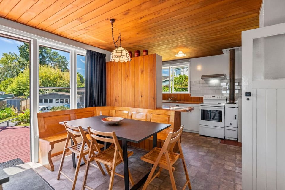 Front entrance - dining and kitchen