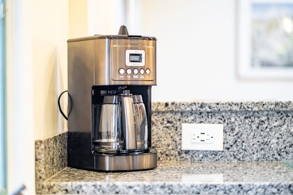 Coffee machine for your morning brew.