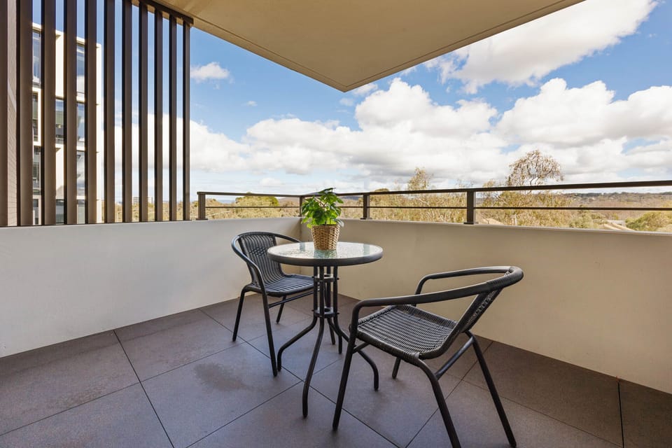Balcony with view