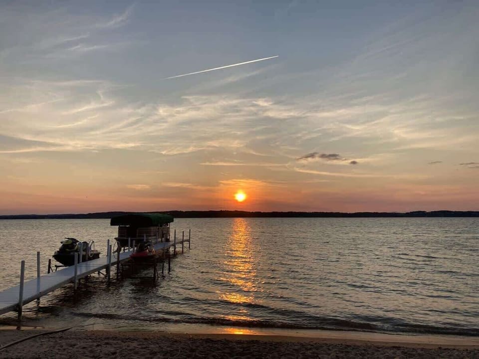 NOT OUR DOCK. Shared public access is pictured. 