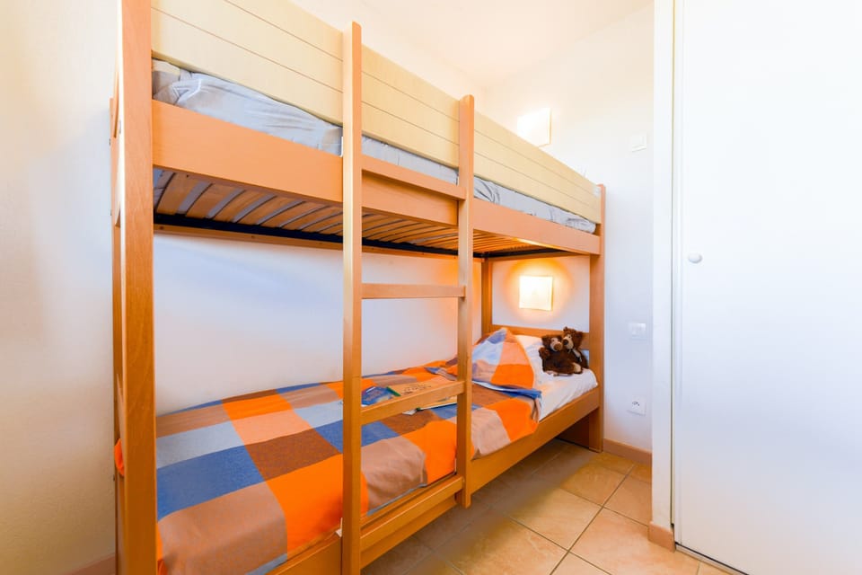Drift to sleep in a comfortable bed after a wonderful day outside.