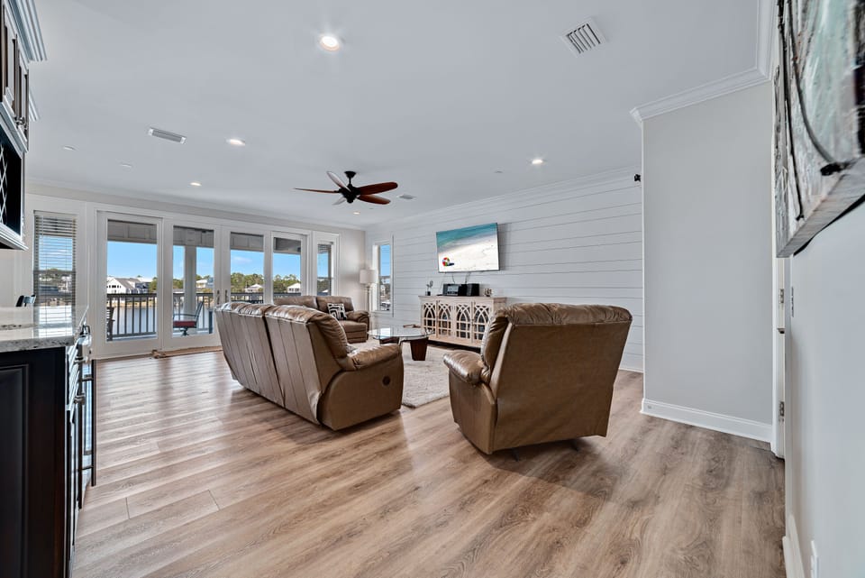 Bonus living space on the second floor