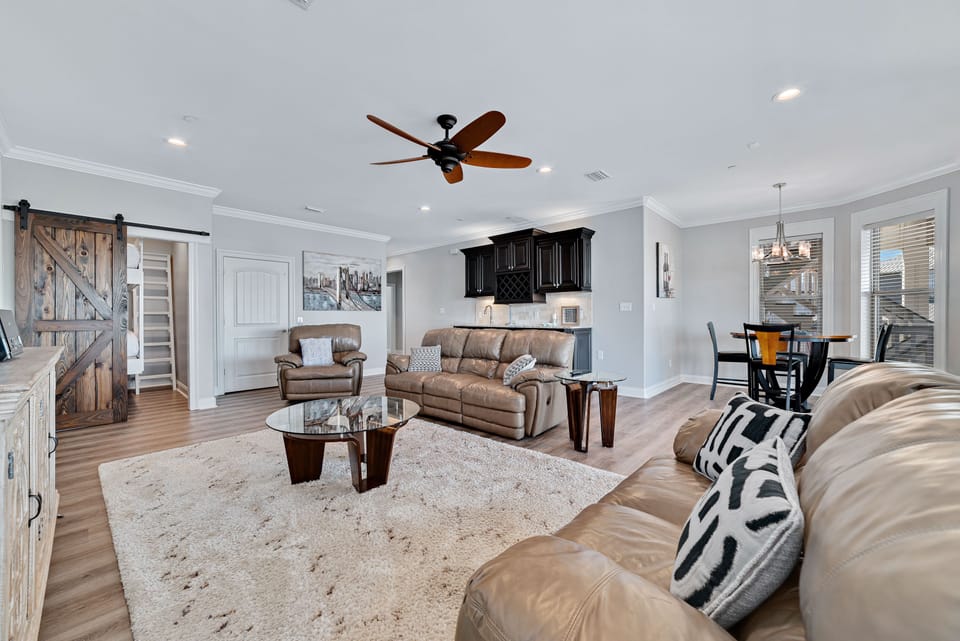 Bonus living space on the second floor