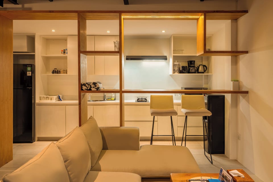 Apartment | Living room | 43-inch Smart TV with digital channels