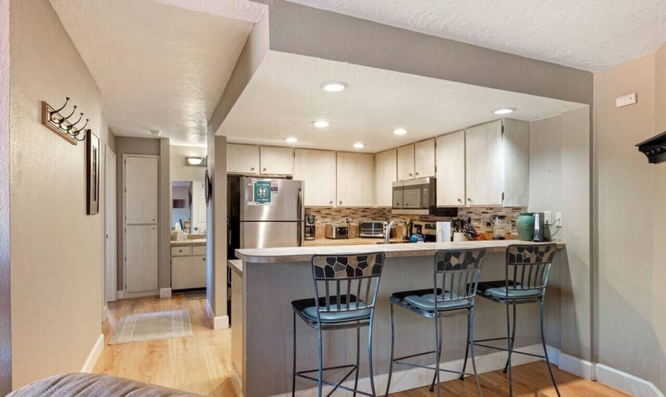 Indulge your culinary skills in our fully equipped kitchen!