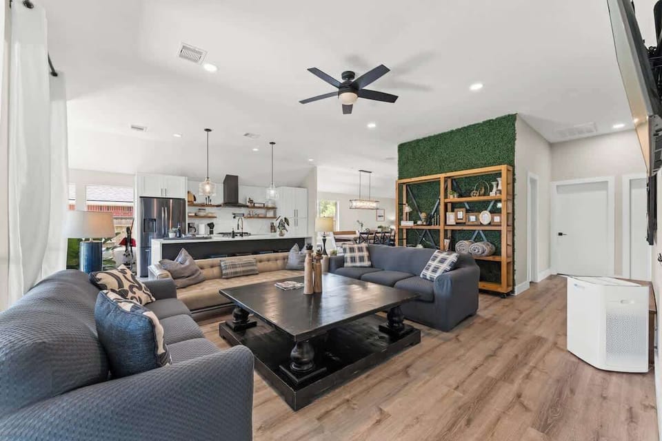 Open concept living room