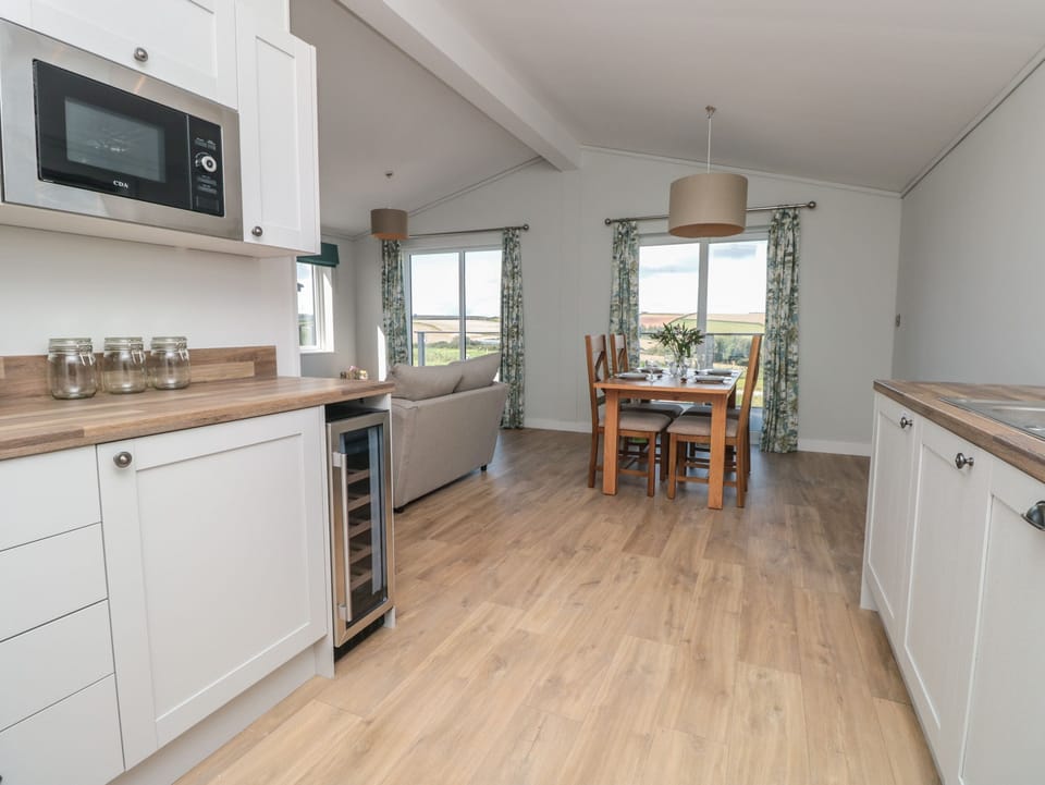 Fridge, dishwasher, electric kettle, toaster