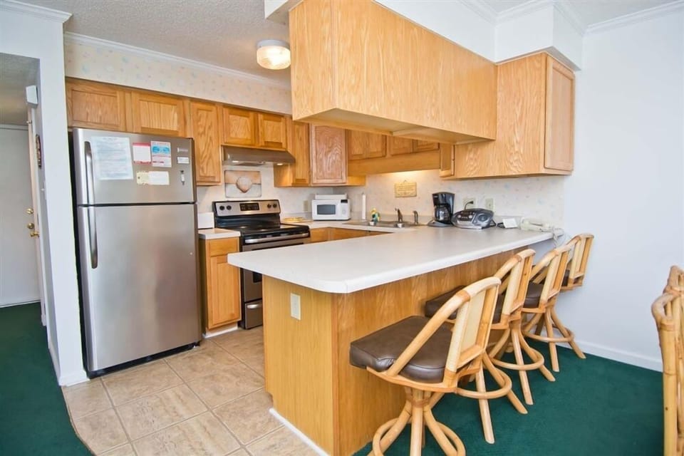 Kitchen with Bar Seating