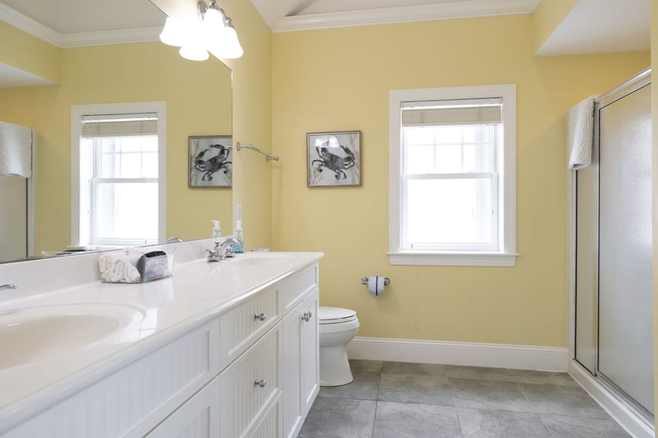 Attached bath