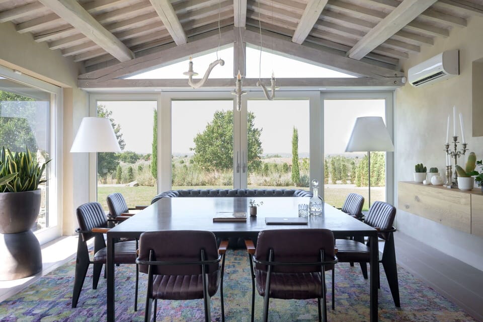 Living and dining room