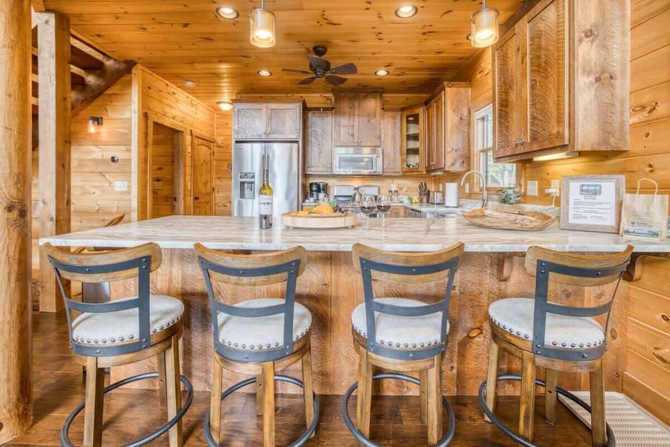 Four additional bar stools