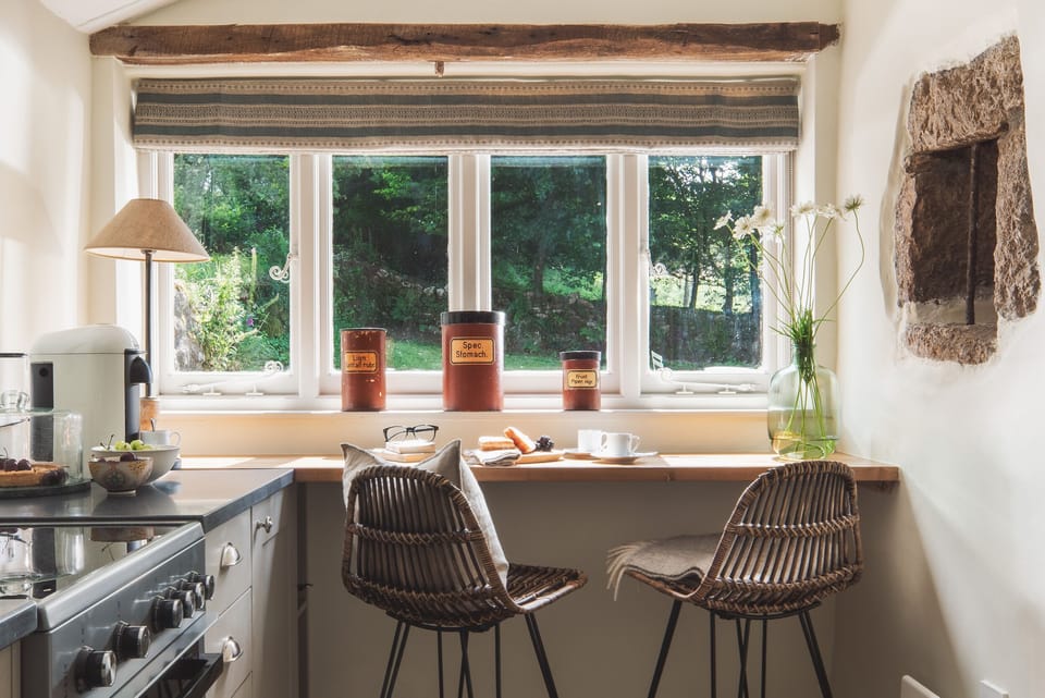 Fridge, dishwasher, electric kettle, toaster