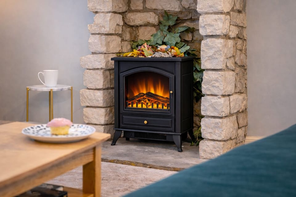 The heart of the cottage. Perfect for cosy evenings after coastal walks and countryside adventures.
