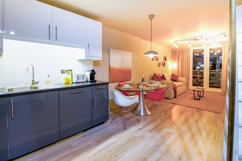 Open plan downstairs -  living & dining