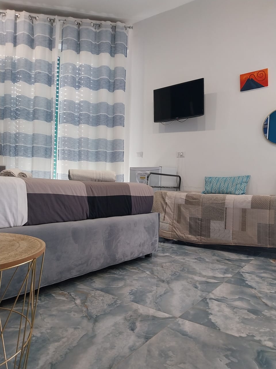 Panoramic Triple Room | Egyptian cotton sheets, premium bedding, down comforters