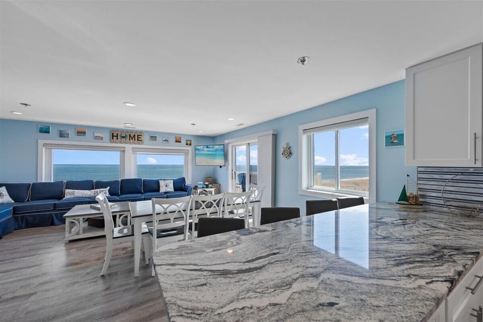 We are loving the bright and inviting coastal décor that you see throughout the entire home.