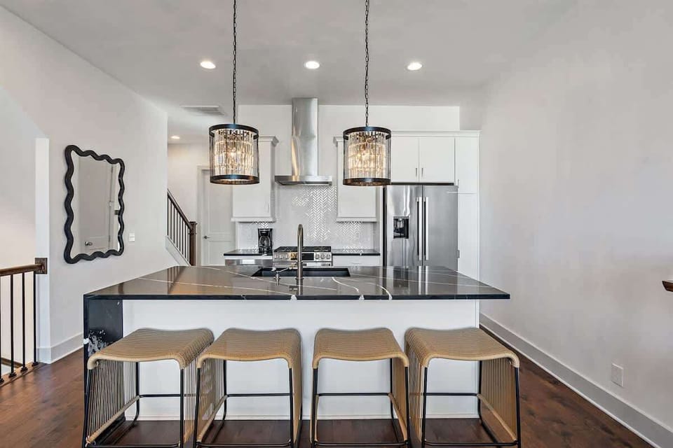 Contemporary kitchen fully equipped for cooking, entertaining, and memorable culinary adventures.
