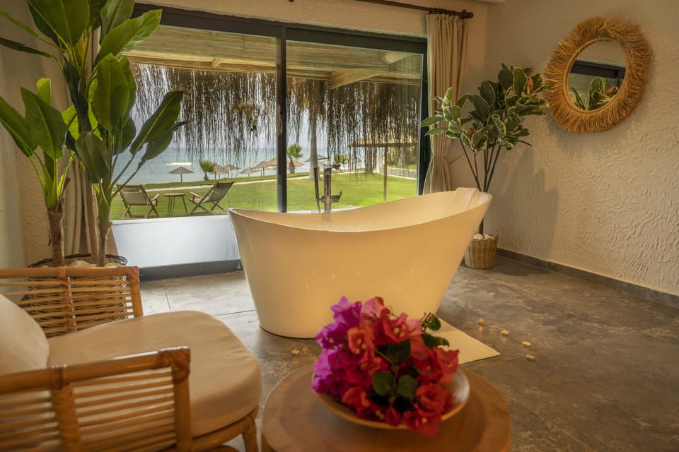 Presidential Villa, 2 Bedrooms, Pool Access, Beachside | Minibar, in-room safe, WiFi, bed sheets