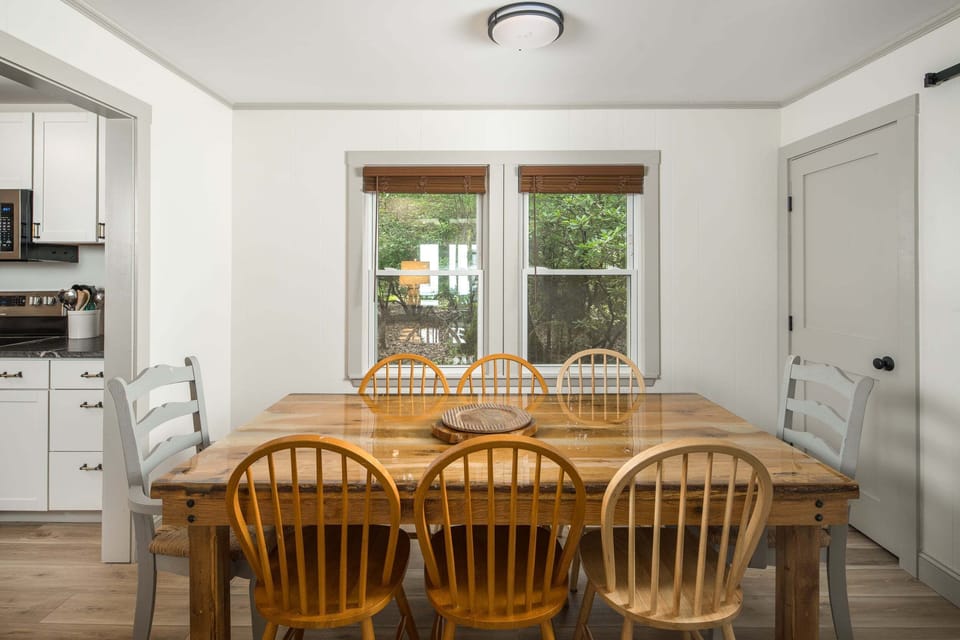 Gather around the dining table for meals with family and friends