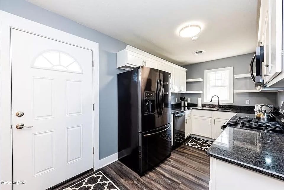 Kitchen & backyard entrance.  
