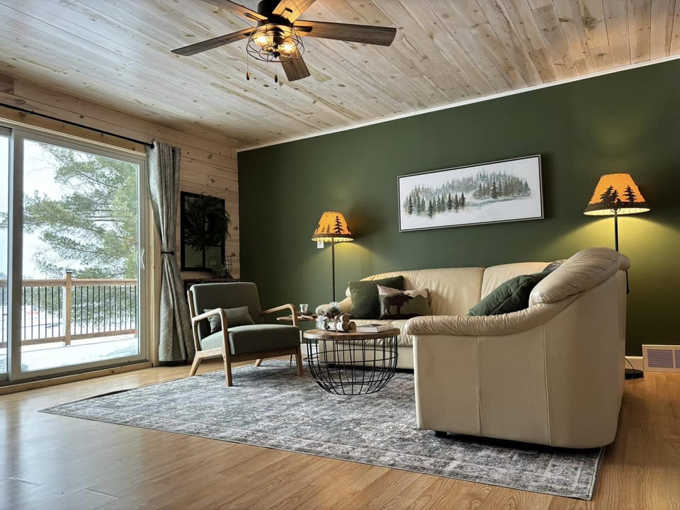 Upper level living room