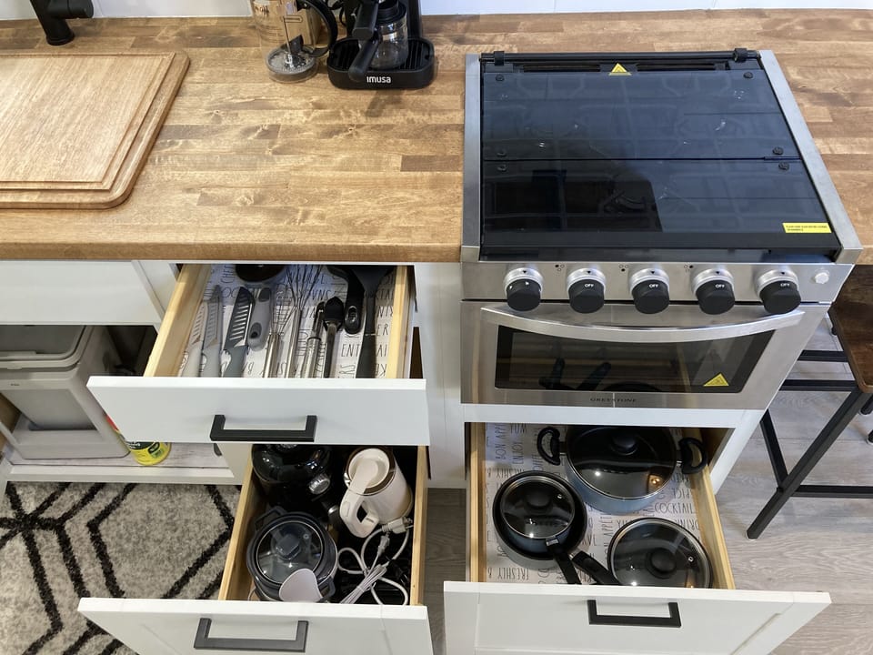 Fully Stocked Kitchen