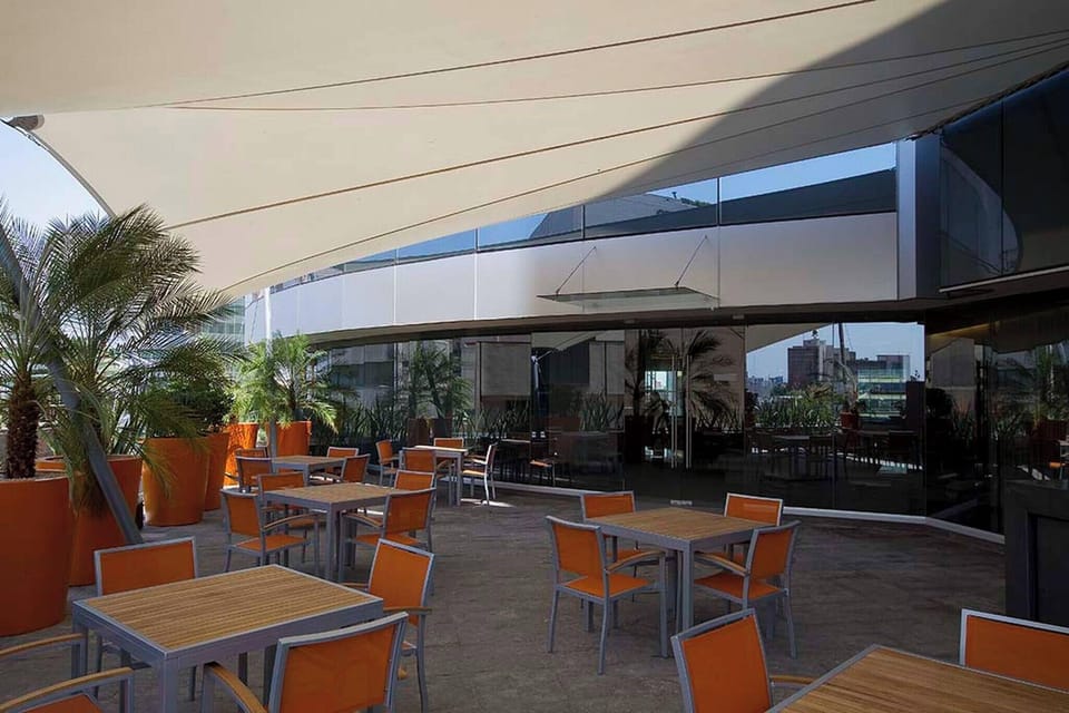 Apartment, 2 Bedrooms, Terrace, City View | Outdoor dining