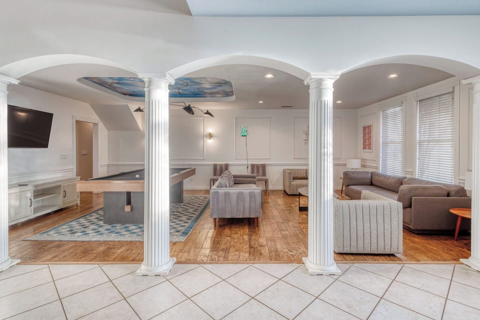 Unwind and entertain in the spacious living area.
