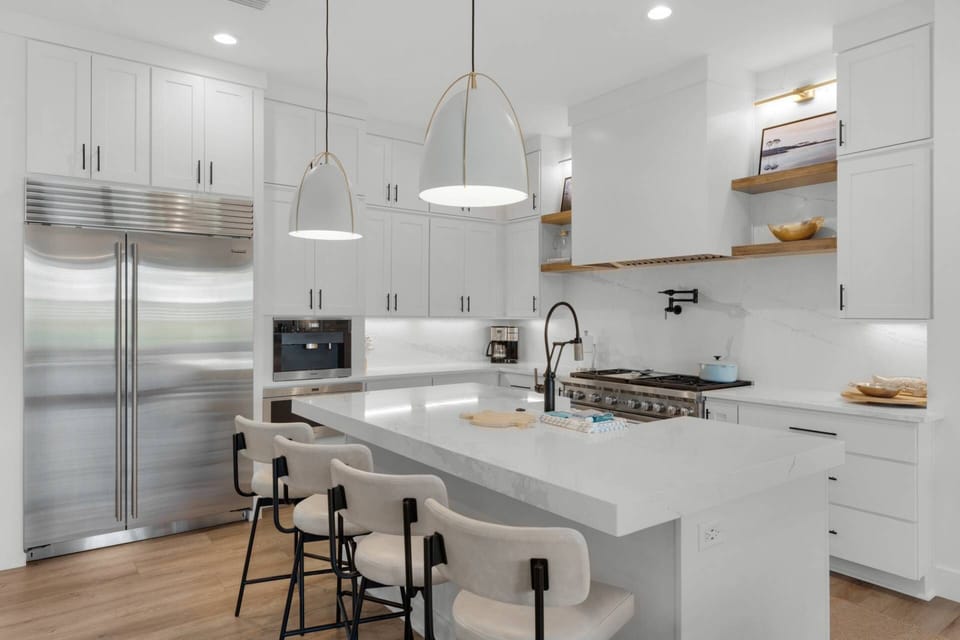 Gorgeous well appointed kitchen is a chefs dream