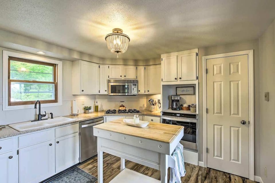 Savor the charms of a modern and efficiently designed kitchen during your stay.