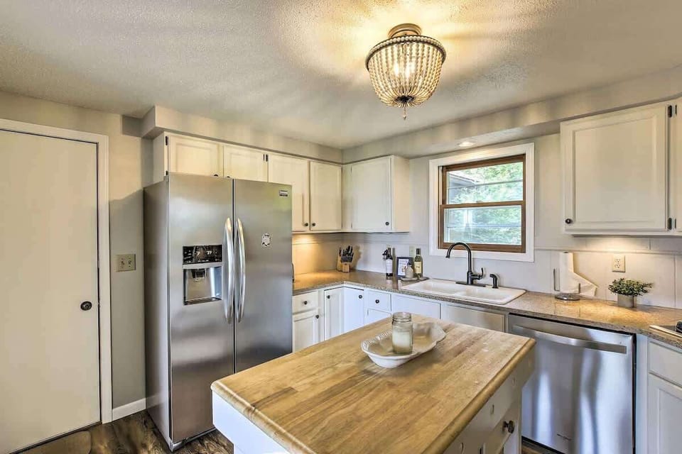 Savor the charms of a modern and efficiently designed kitchen during your stay.