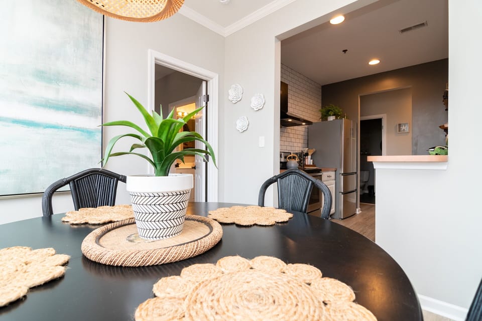 Gather the family or friends around the table. Plenty of room for playing games.