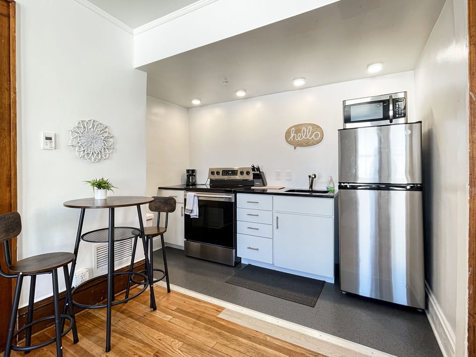 Homey Kitchen and Dining Area 