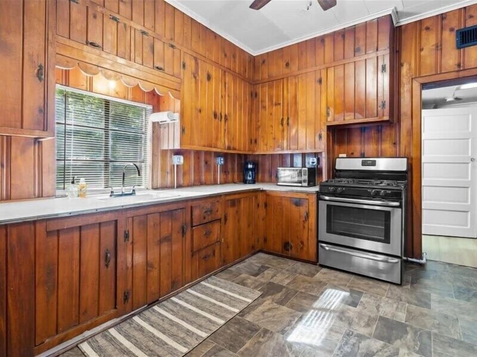 Fully furnished woody type Kitchen Area 