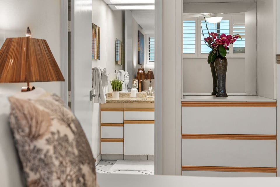 Easy access to the bathroom