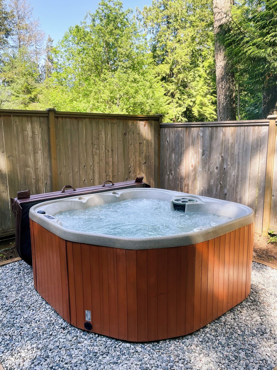 The hot tub is a great place for stargazing!