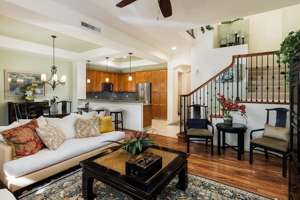 Condo, Multiple Beds (Fairways at Mauna Lani #203) | Living area