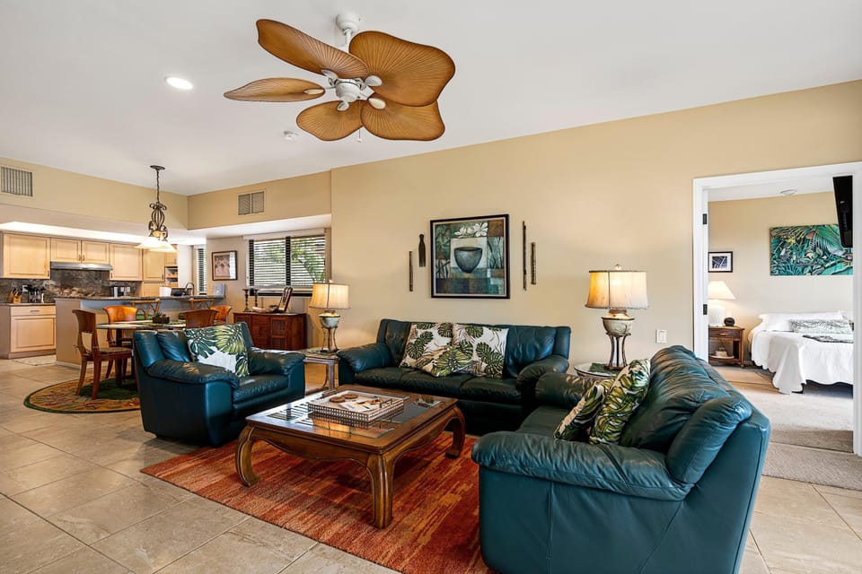 Condo, Multiple Beds (Waikoloa Fairways #A310: Top Floor,Br) | Living area