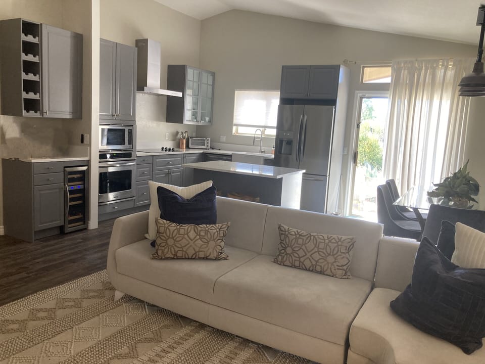 Open living floorplan