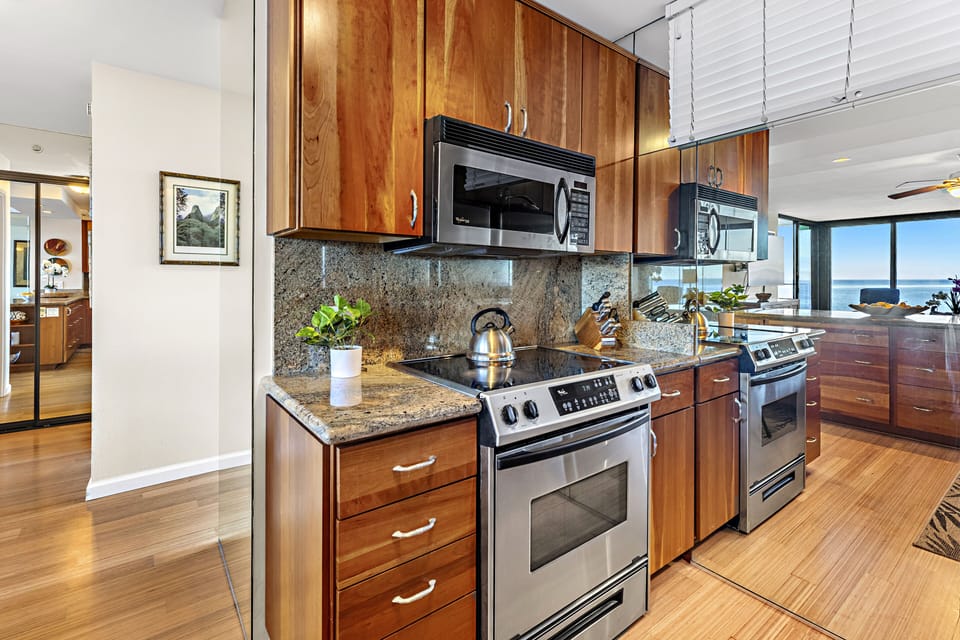 Stainless steel appliances