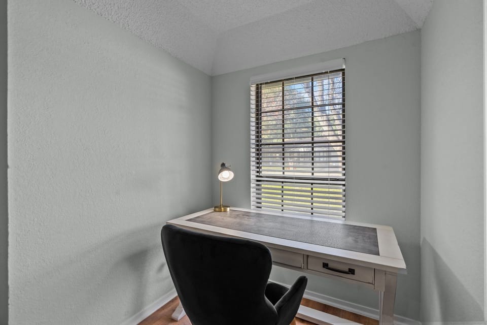 Stay productive with a quiet, comfortable workspace – perfect for remote work.