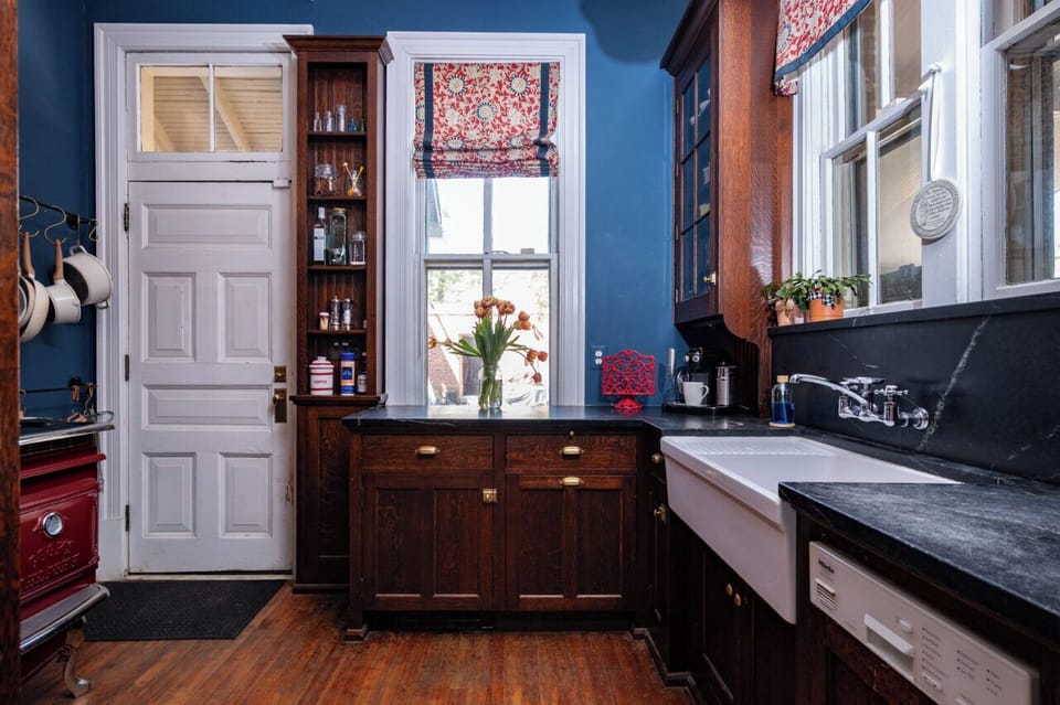 Fully stocked culinary oasis featuring premium spices - essential pantry staples
