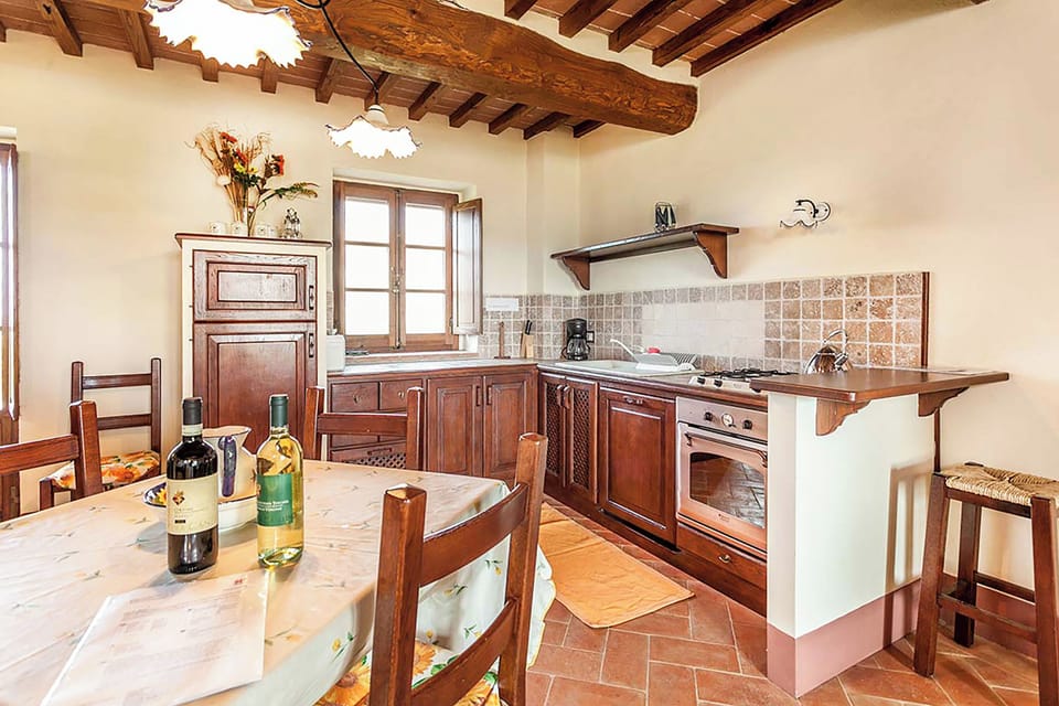 Kitchen and dining area