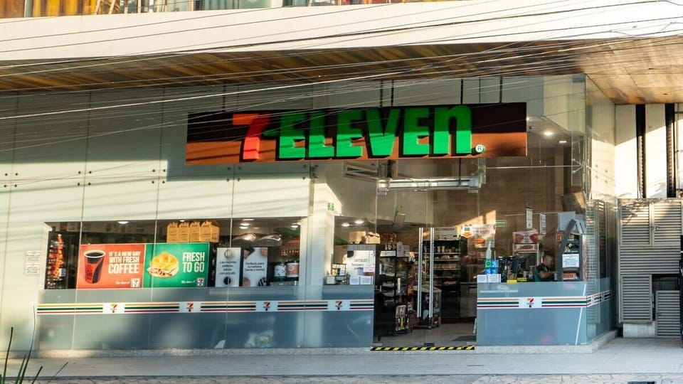 Steps from a convenient store