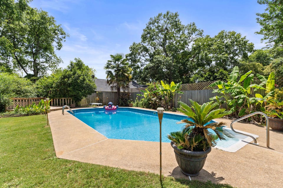 Our beautiful backyard 