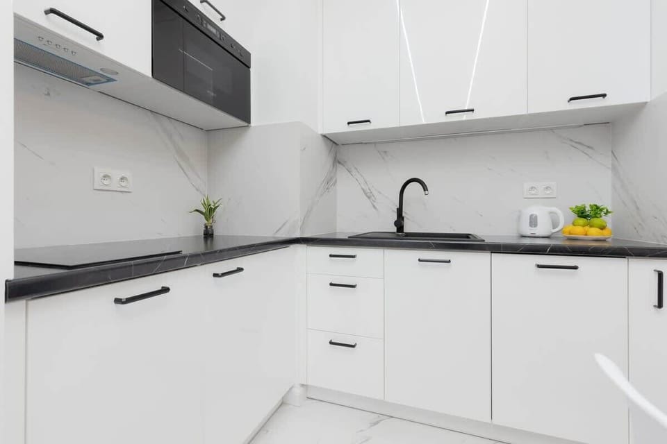 Kitchenette with a dishwasher