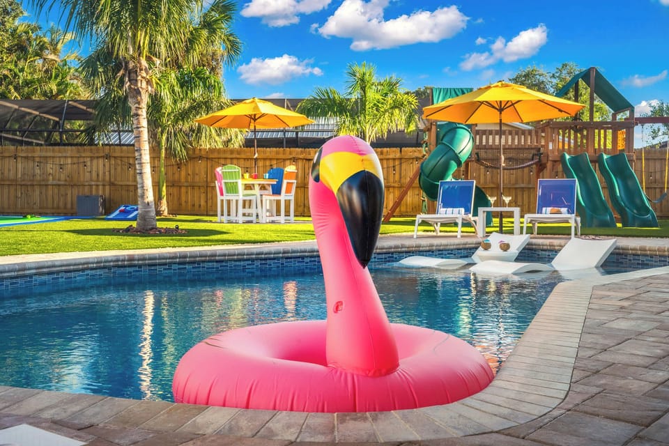 Come hang out in the amazing heated pool!